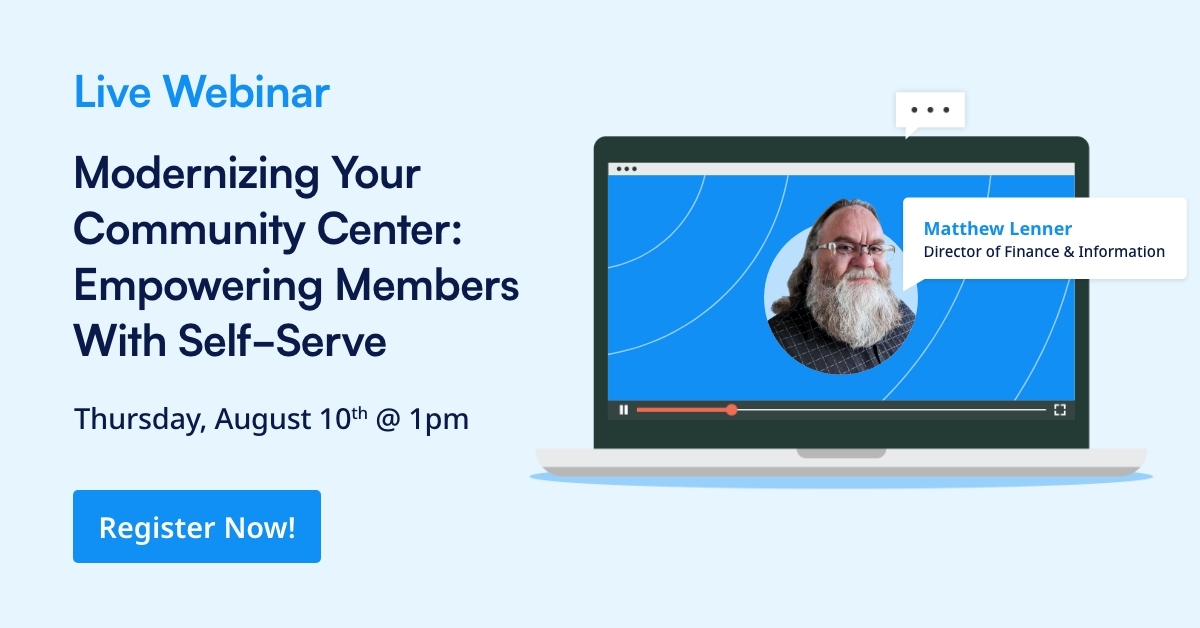Webinar Modernizing Your Community Center